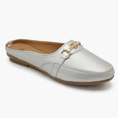 Women's Loafer - Silver, Women Pumps, Chase Value, Chase Value