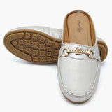 Women's Loafer - Silver, Women Pumps, Chase Value, Chase Value