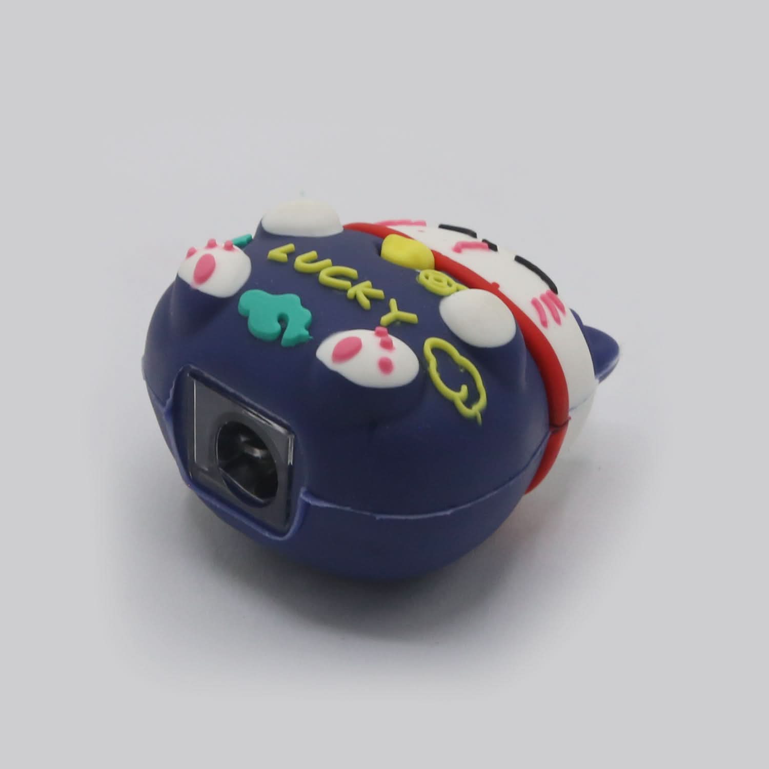 Pencil Sharpener Silicon Body - Navy Blue, Pencil Boxes & Stationery Sets, Chase Value, Chase Value
