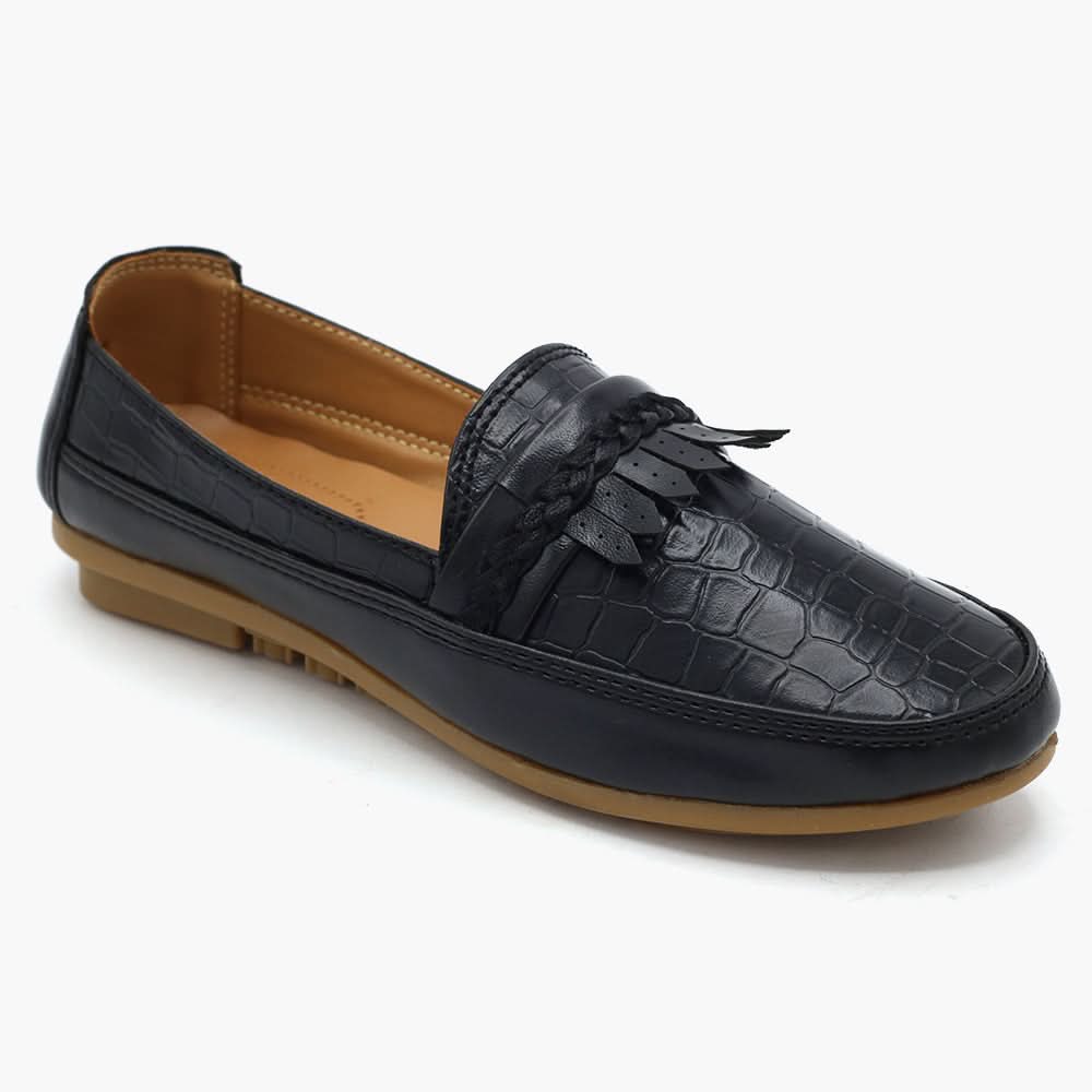 Women's Loafer - Black, Women Pumps, Chase Value, Chase Value