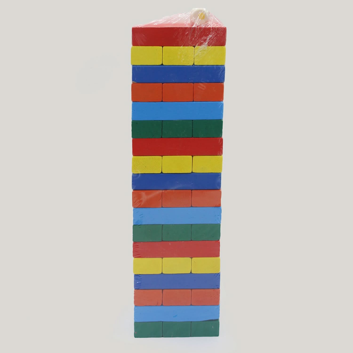 Jenga Colorful Stacking Block - Multi Color, Kids Blocks & Building Toys, Chase Value, Chase Value