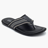 Men's Slipper - Black, Men's Slippers, Chase Value, Chase Value