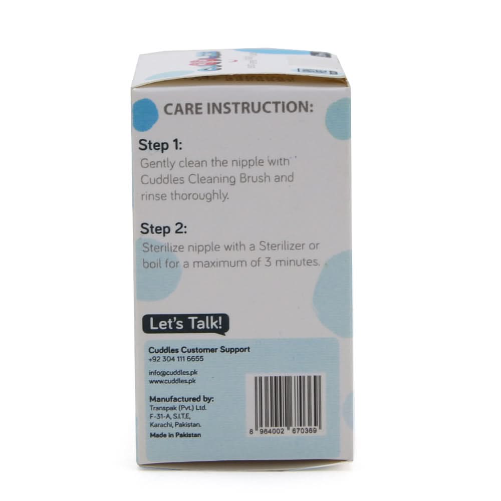 Cuddles Basic nipples - White, Feeding Supplies, Cuddles, Chase Value