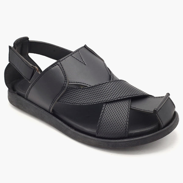 Men's Sandal - Black, Men's Sandals, Chase Value, Chase Value