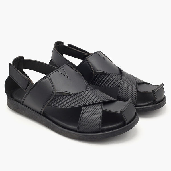 Men's Sandal - Black, Men's Sandals, Chase Value, Chase Value