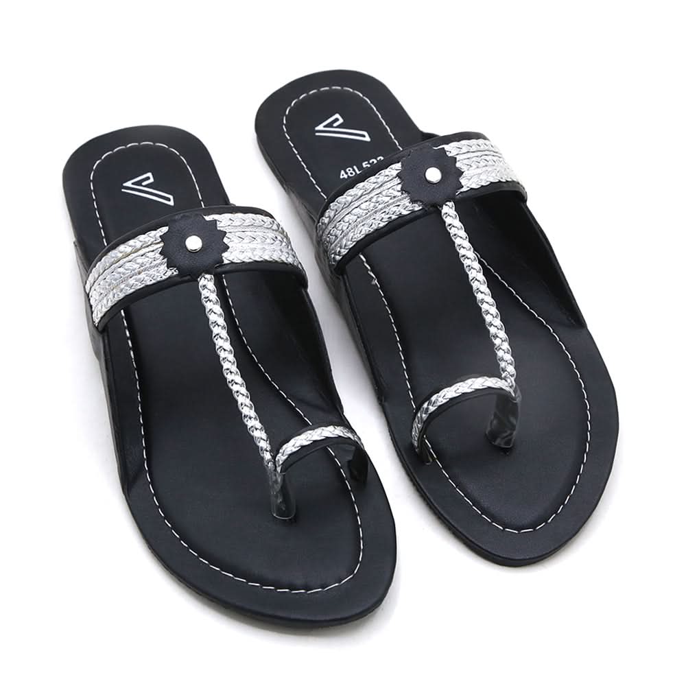 Women's Slipper - Black, Women Slippers, Chase Value, Chase Value