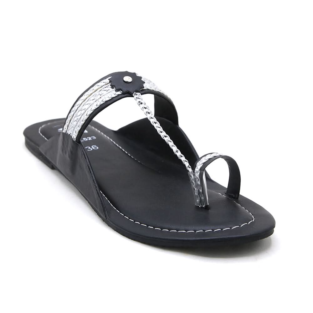 Women's Slipper - Black, Women Slippers, Chase Value, Chase Value