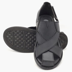 Men's Sandal - Black, Men's Sandals, Chase Value, Chase Value