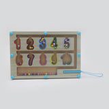Magnetic Bead Counting Maze For Kids - Blue, Educational Toys, Chase Value, Chase Value