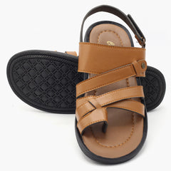 Men's Sandal - Mustard, Men's Sandals, Chase Value, Chase Value