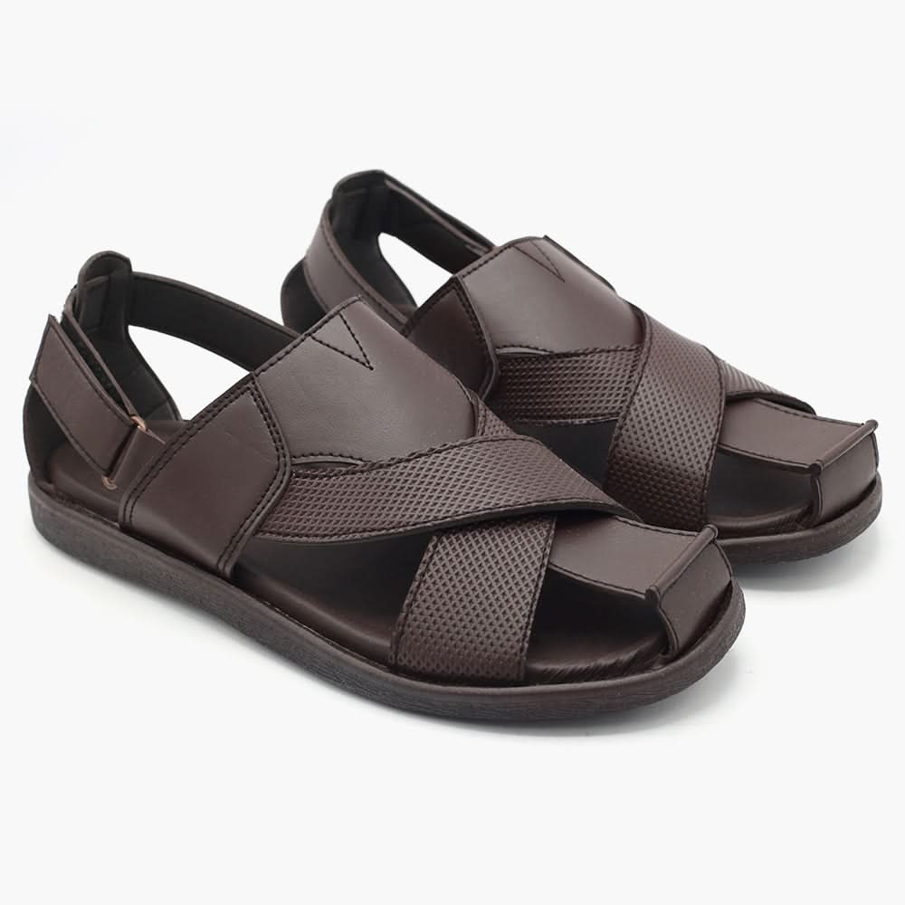 Men's Sandal - Brown, Men's Sandals, Chase Value, Chase Value