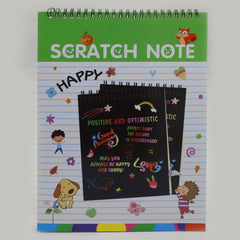 Scratch Book Medium - Pink