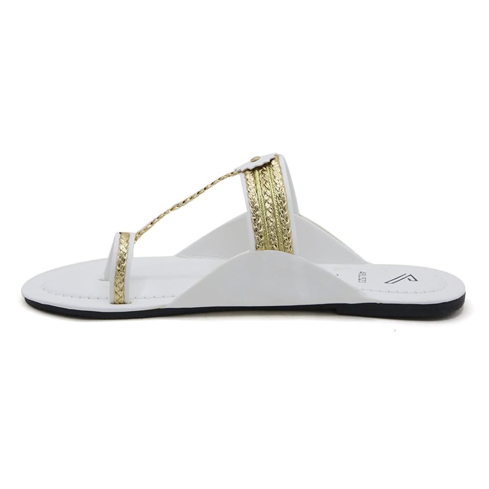 Women's Slipper - White, Women Slippers, Chase Value, Chase Value