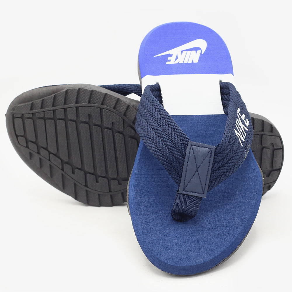 Men's Slipper - Blue, Men's Slippers, Chase Value, Chase Value