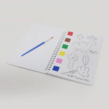 Magic Water Coloring Sketch Book - Multi Color, Coloring Books, Chase Value, Chase Value