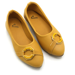 Girls Pumps - Yellow