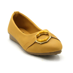 Girls Pumps - Yellow