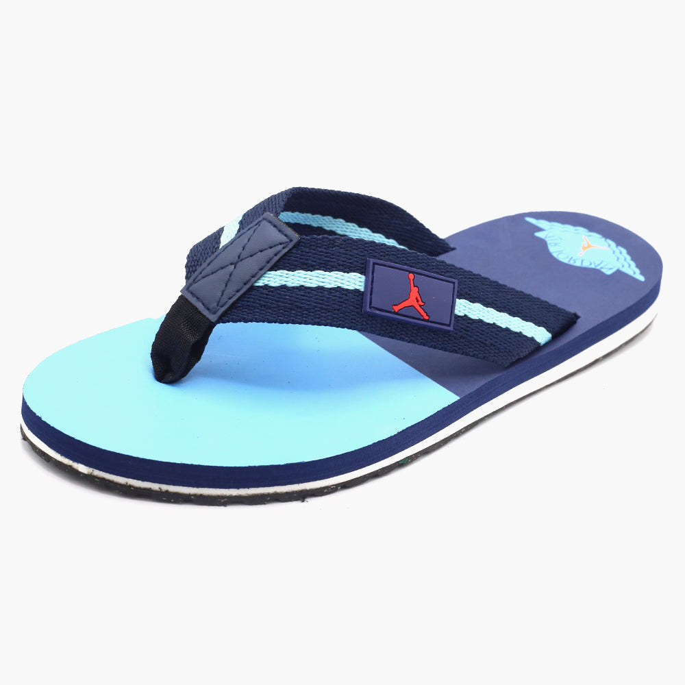 Men's Slipper - Blue, Men's Slippers, Chase Value, Chase Value