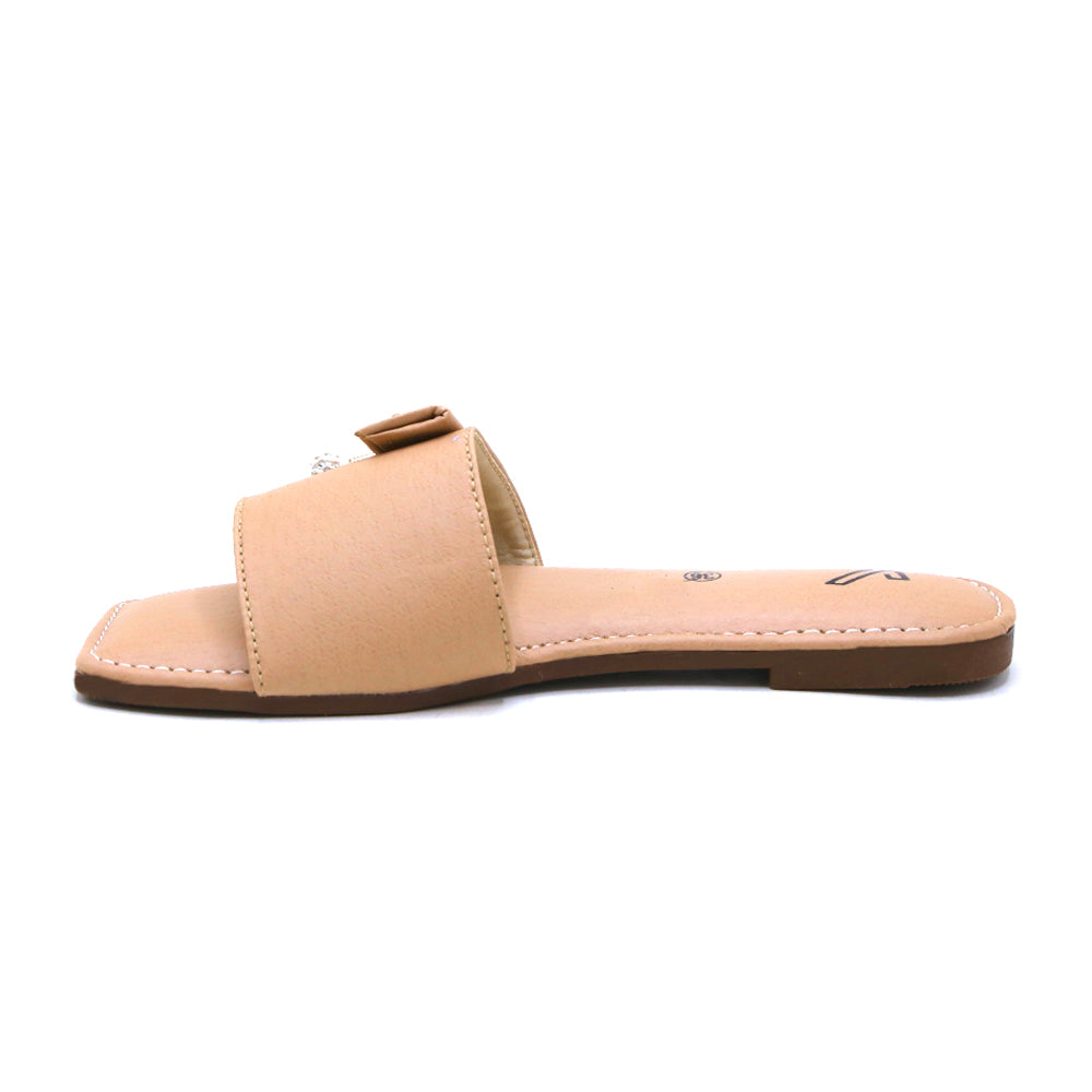 Women's Slipper - Camel, Women Slippers, Chase Value, Chase Value