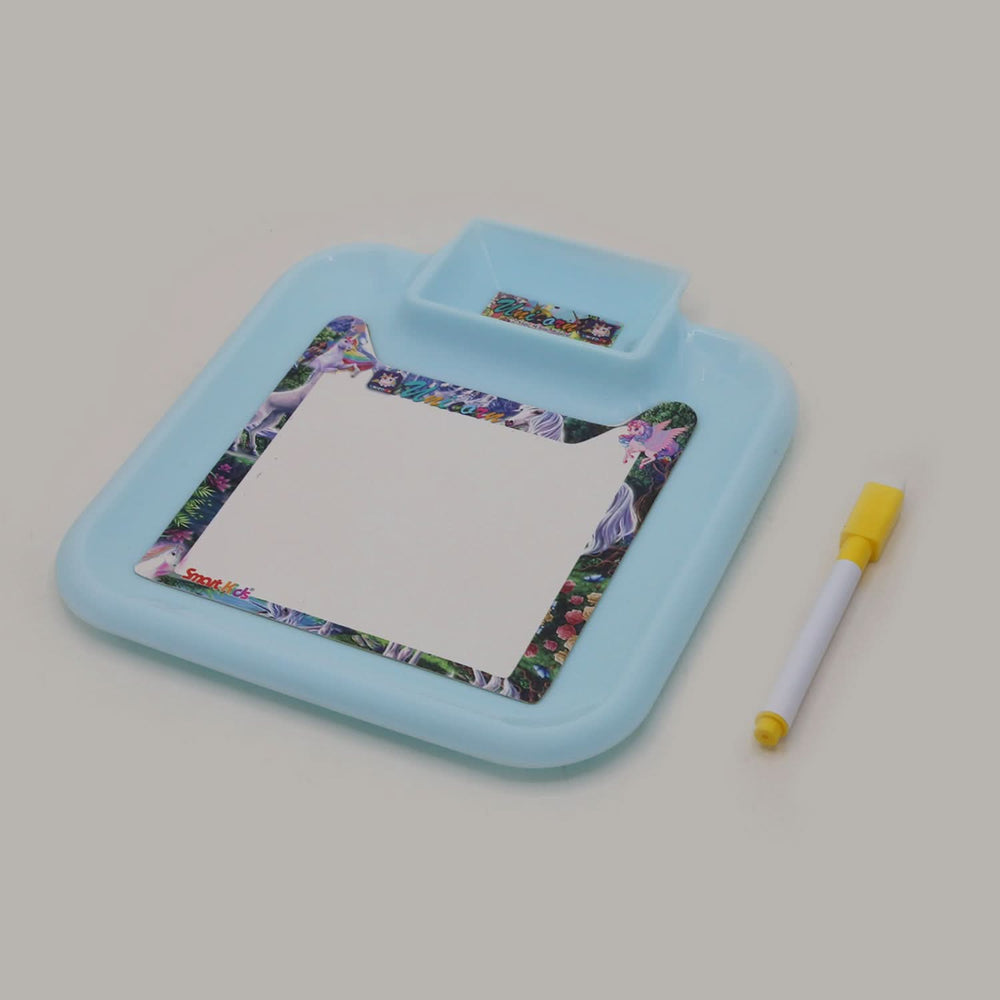 Galaxy White Board 2 In 1 - Cyan, Writing Boards & Slates, Chase Value, Chase Value