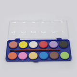 Keep Smiling Water Color 12 Color Set - Multi Color, Coloring Tools, Chase Value, Chase Value