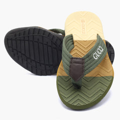 Men's Slipper - Green, Men's Slippers, Chase Value, Chase Value