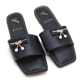 Women's Slipper - Black, Women Slippers, Chase Value, Chase Value