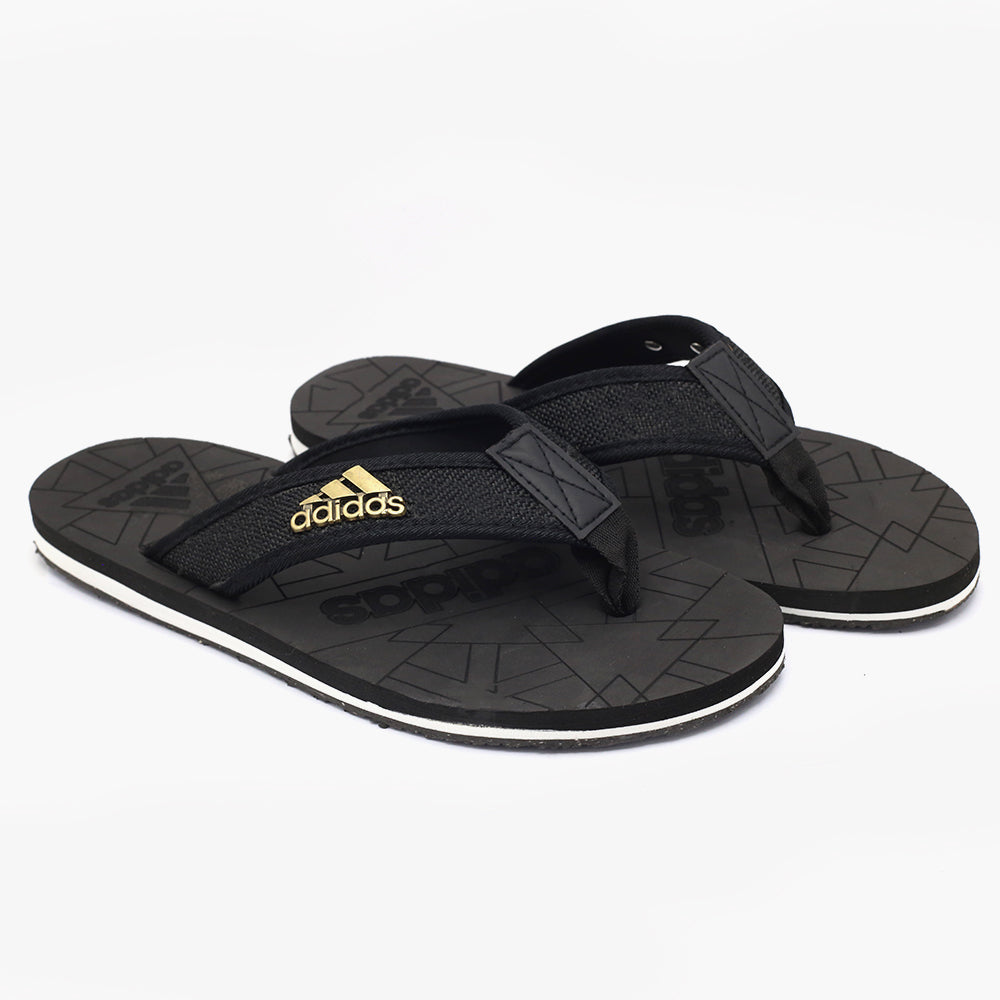 Men's Slipper - Black, Men's Slippers, Chase Value, Chase Value