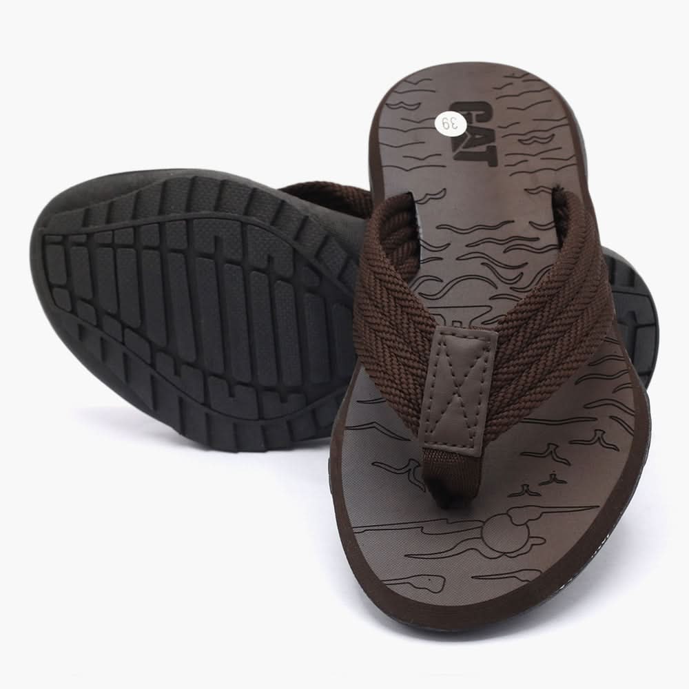 Men's Slipper - Brown, Men's Slippers, Chase Value, Chase Value