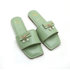 Women's Slipper - Green