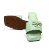 Women's Slipper - Green, Women Slippers, Chase Value, Chase Value
