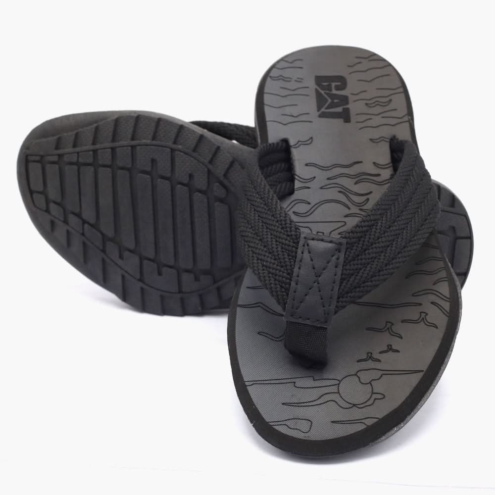 Men's Slipper - Black, Men's Slippers, Chase Value, Chase Value