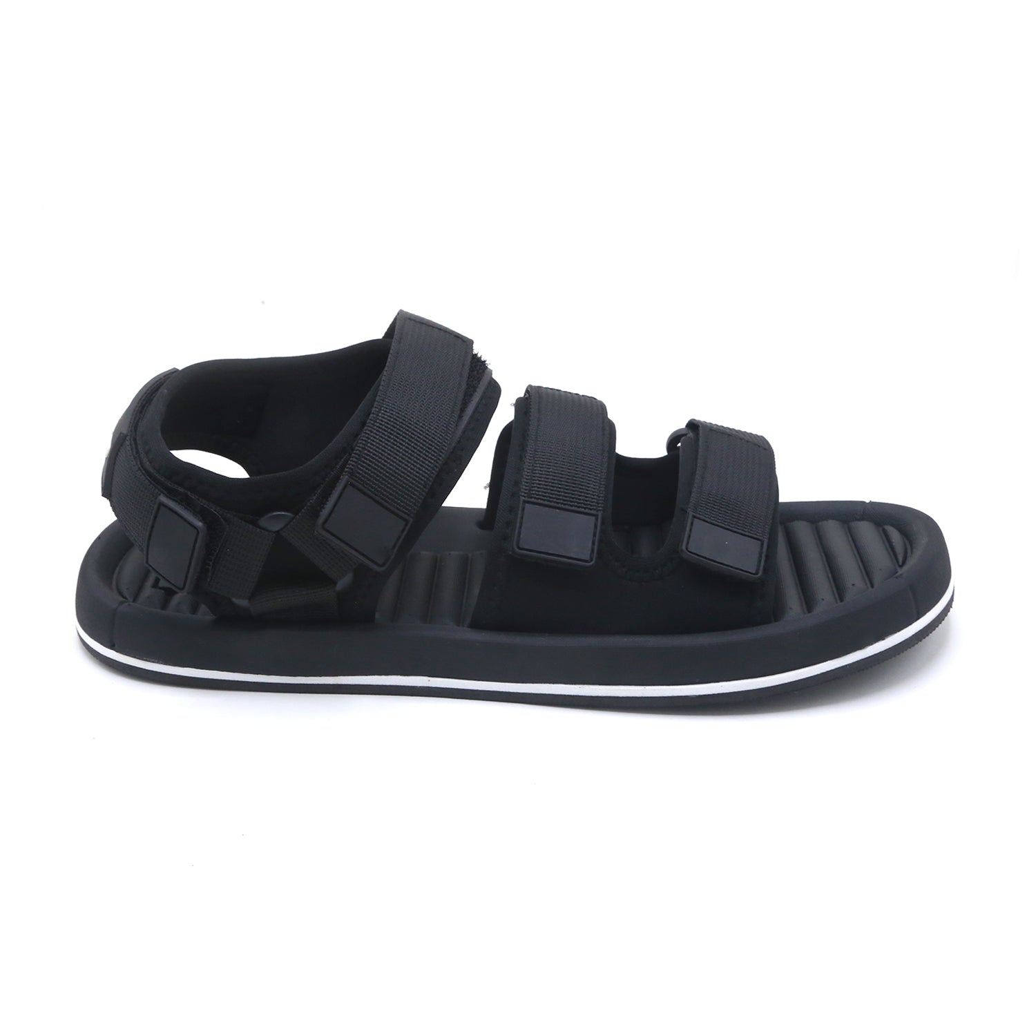 Men's Sandal  -  Black, Men's Sandals, Chase Value, Chase Value