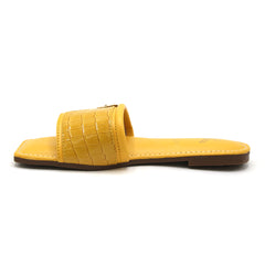 Women's Slipper - Yellow