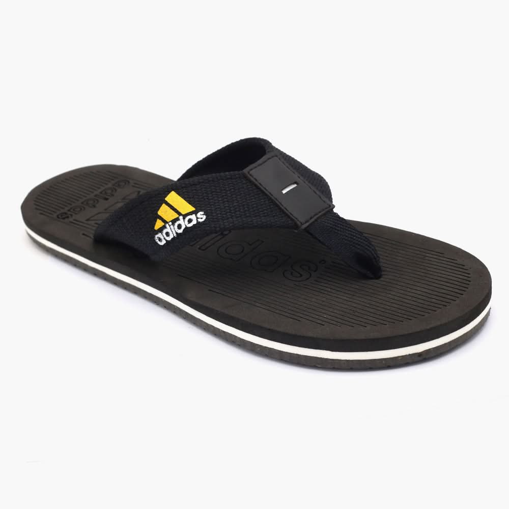 Men's Slipper - Black, Men's Slippers, Chase Value, Chase Value