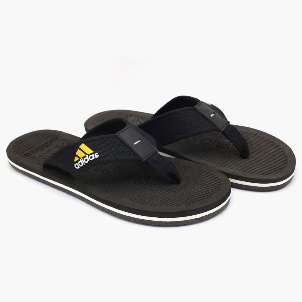 Men's Slipper - Black, Men's Slippers, Chase Value, Chase Value