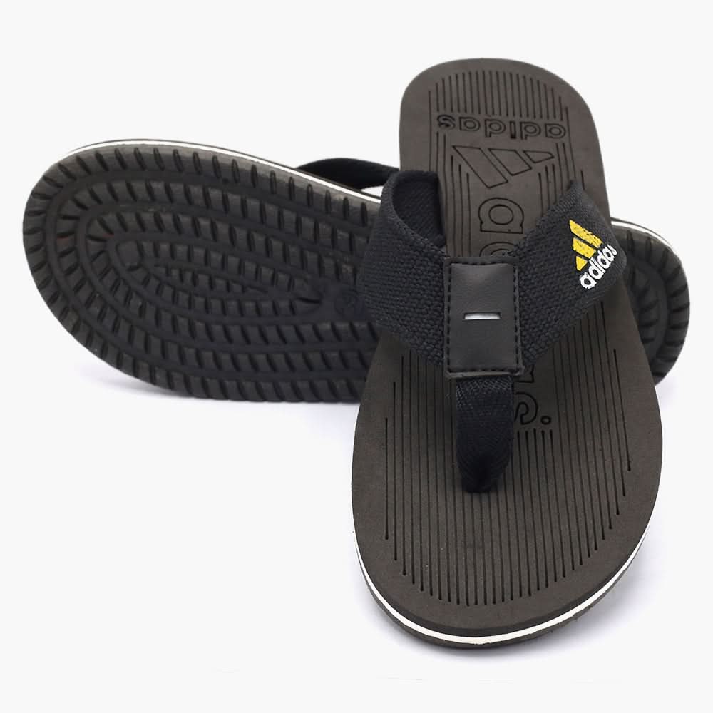 Men's Slipper - Black, Men's Slippers, Chase Value, Chase Value
