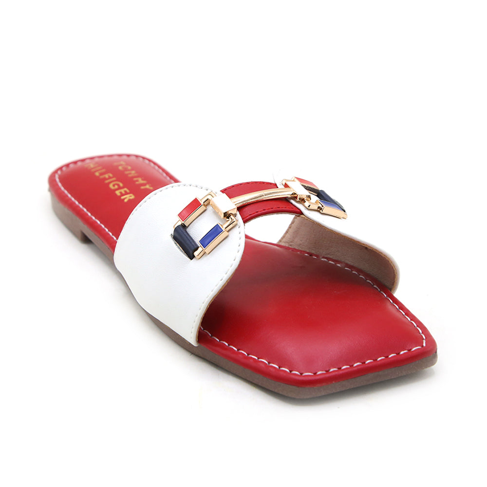 Women's Slipper - Red, Women Slippers, Chase Value, Chase Value