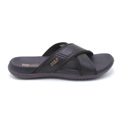 Men's Slipper  -  Brown