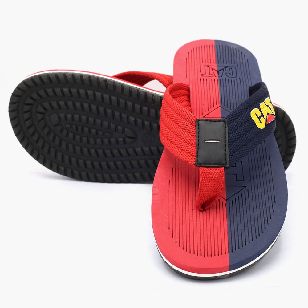 Men's Slipper - Red, Men's Slippers, Chase Value, Chase Value