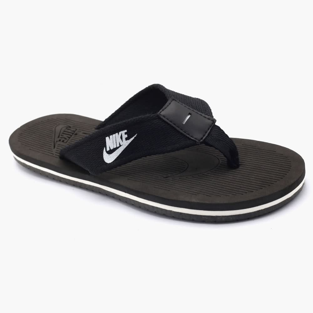 Men's Slipper - Black, Men's Slippers, Chase Value, Chase Value