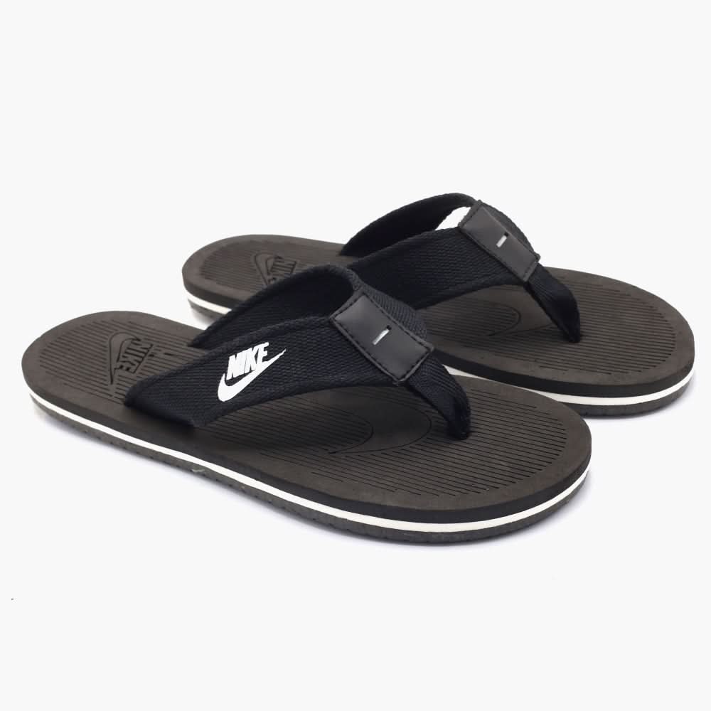 Men's Slipper - Black, Men's Slippers, Chase Value, Chase Value