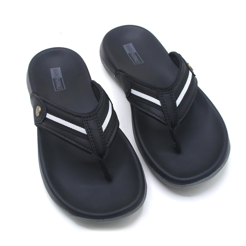 Men's Flip Flop Slipper  -  Black