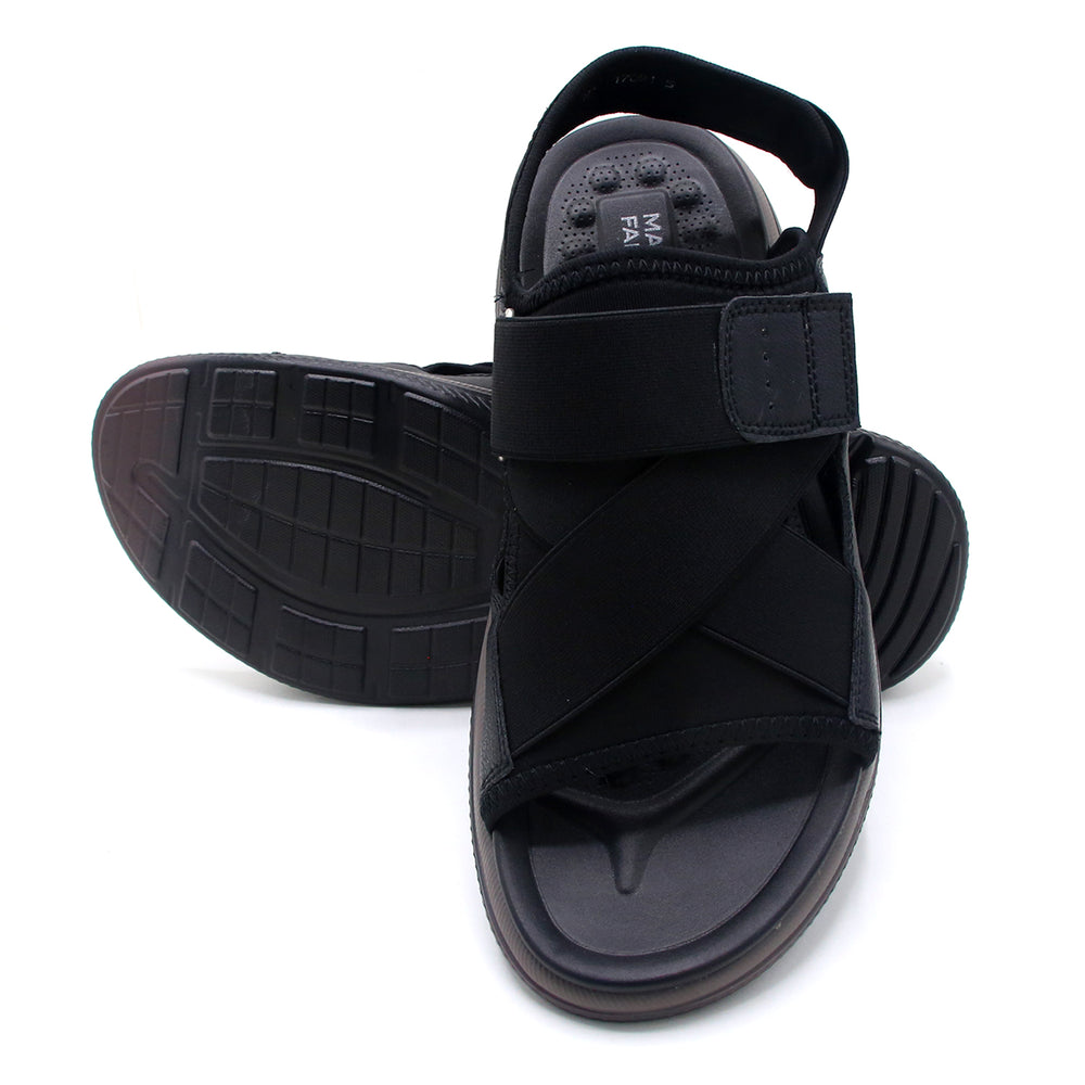 Men's Sandal  -  Black, Men's Sandals, Chase Value, Chase Value