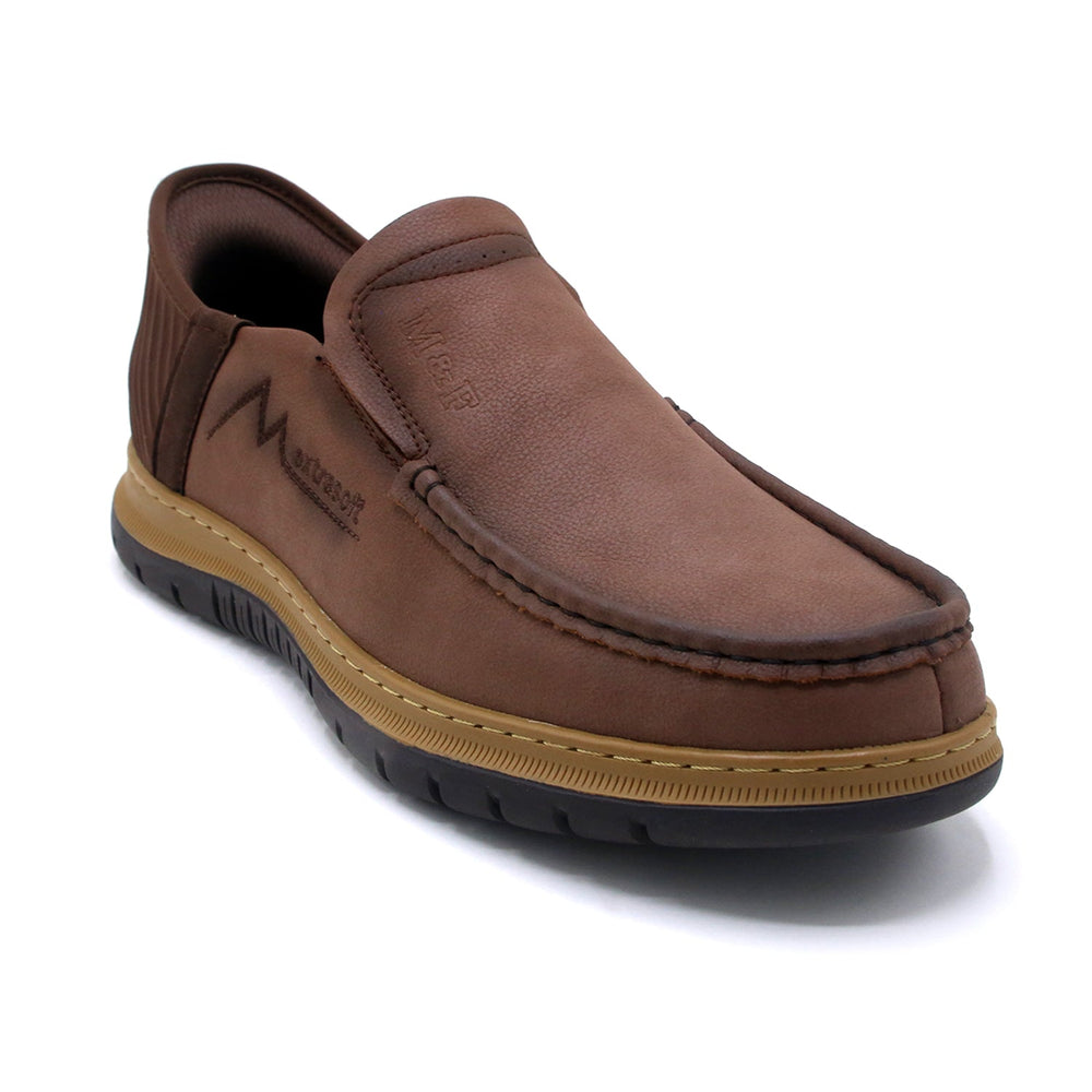 Mark Fairwale Extra Soft Slip On Casual Shoes - Brown, Men's Casual Shoes, M&F, Chase Value