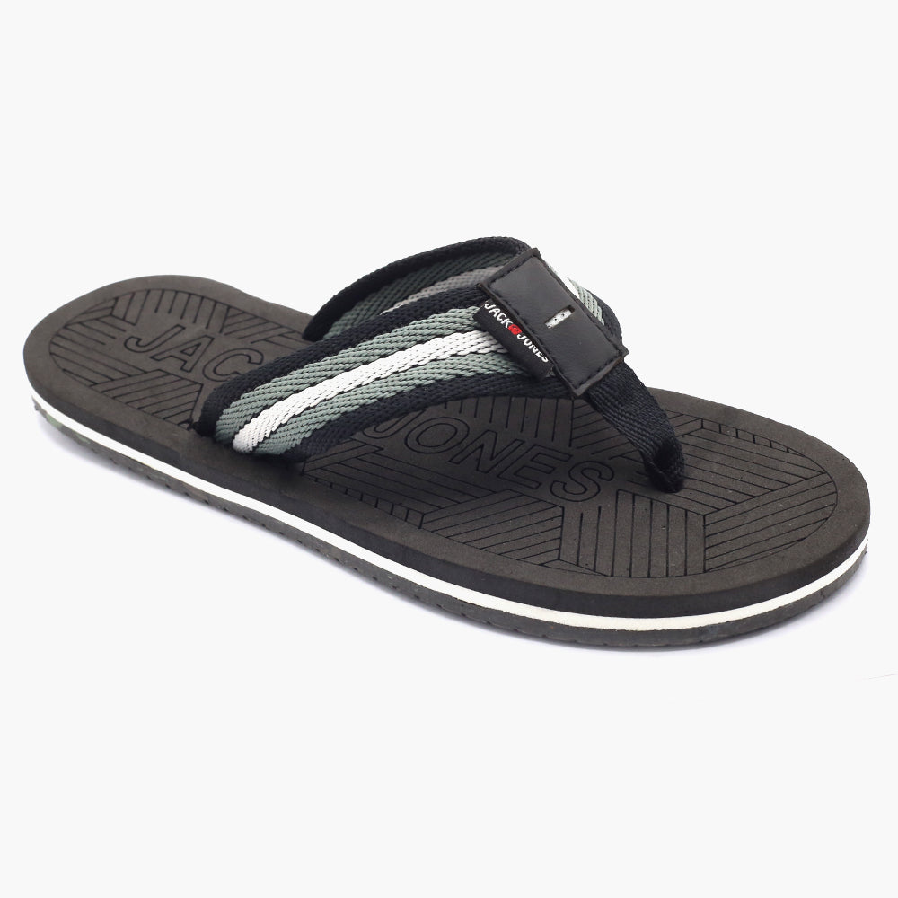 Men's Slipper - Black, Men's Slippers, Chase Value, Chase Value