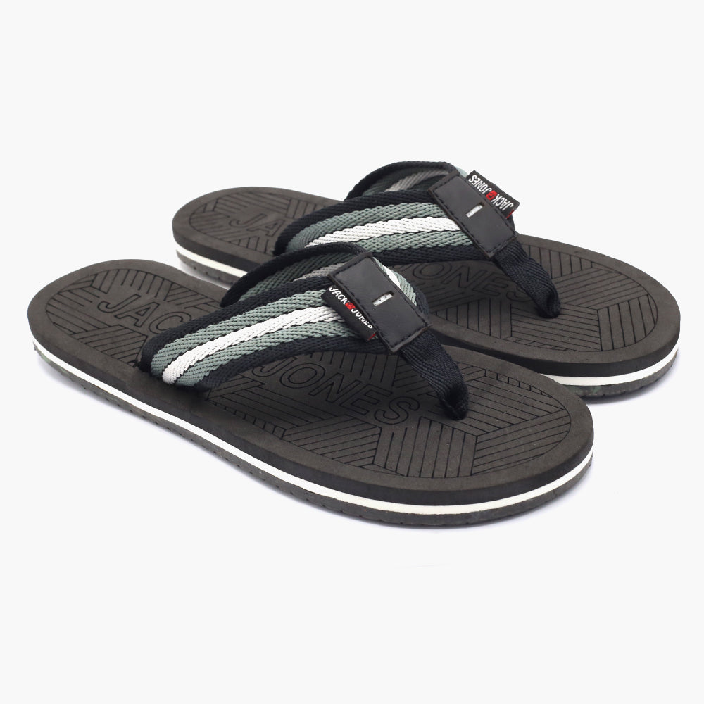 Men's Slipper - Black, Men's Slippers, Chase Value, Chase Value