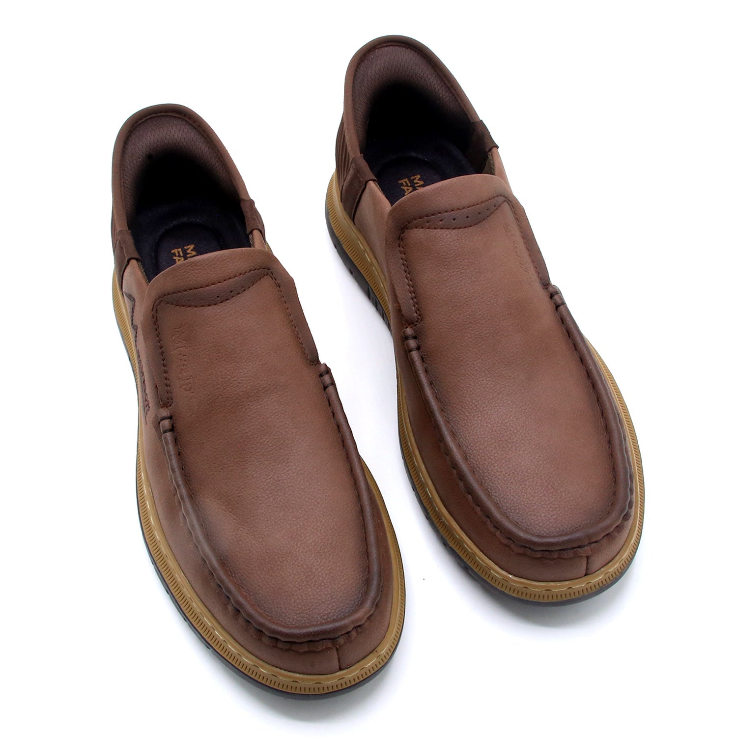 Mark Fairwale Extra Soft Slip On Casual Shoes - Brown, Men's Casual Shoes, M&F, Chase Value