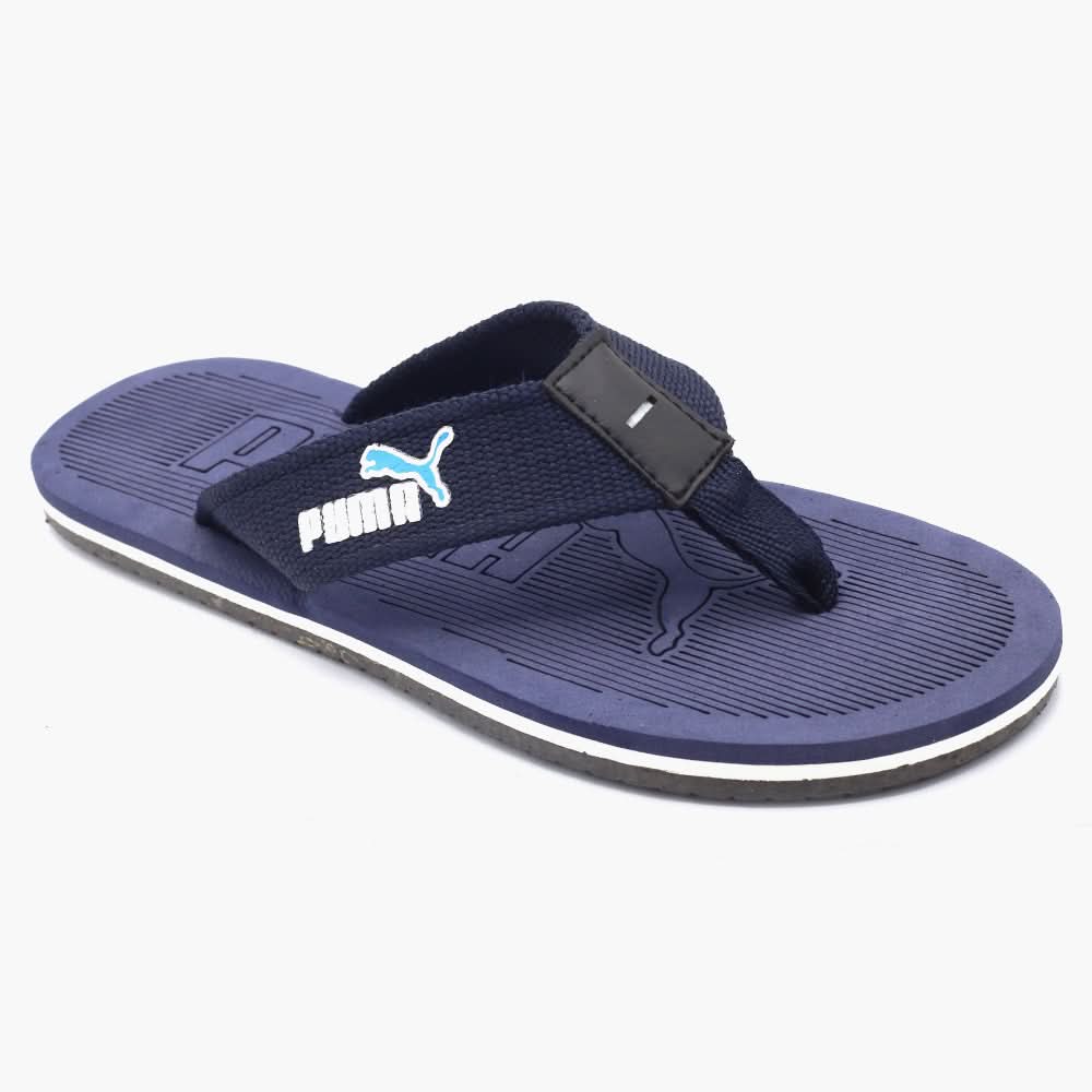 Men's Slipper - Blue, Men's Slippers, Chase Value, Chase Value