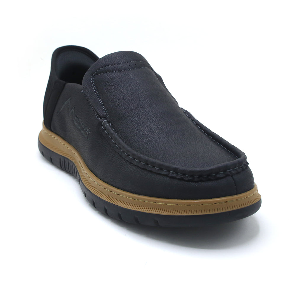 Mark Fairwale Extra Soft Slip On Casual Shoes - Black, Men's Casual Shoes, M&F, Chase Value